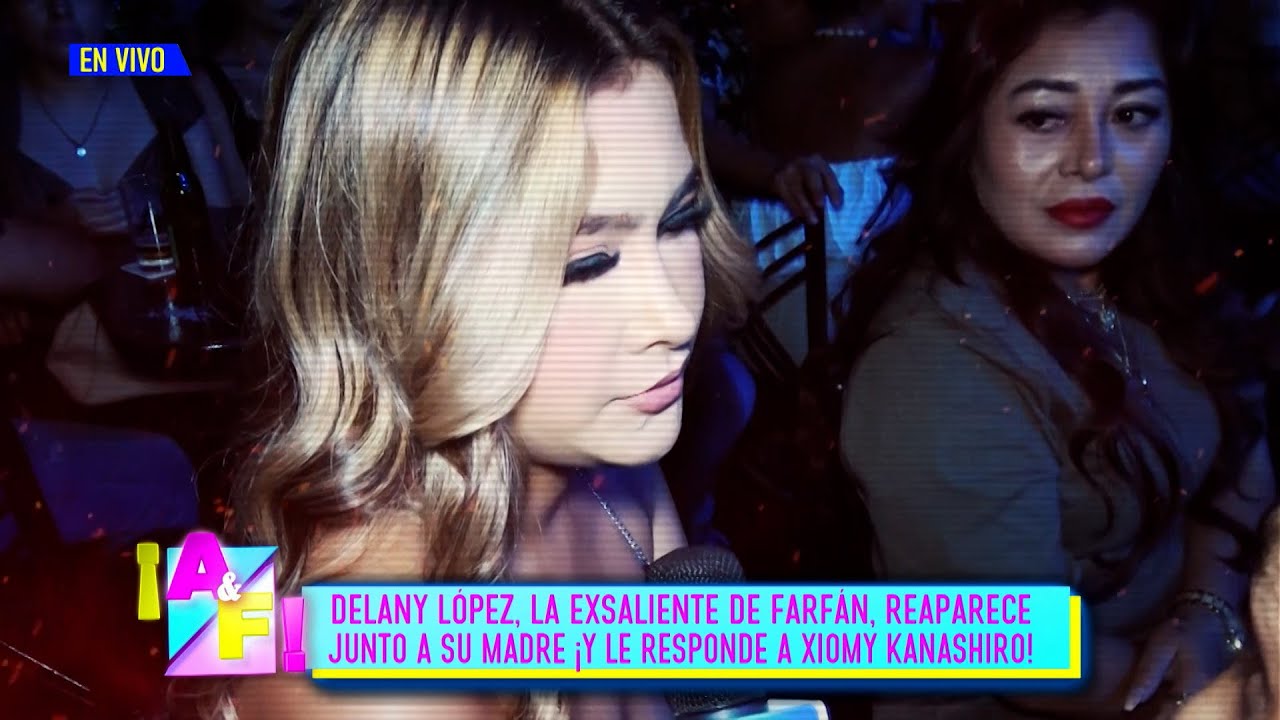 Amor y Fuego - MAR 03 - 2/4 - DELANY, LA EXSALIENTE DE FARFÁN ¡LE RESPONDE A XIOMY! | Willax