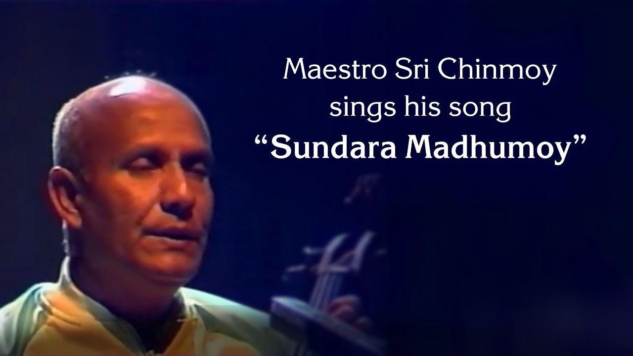 Sri Chinmoy sings his song “Sundara Madhumoy” (Cologne, 1984)
