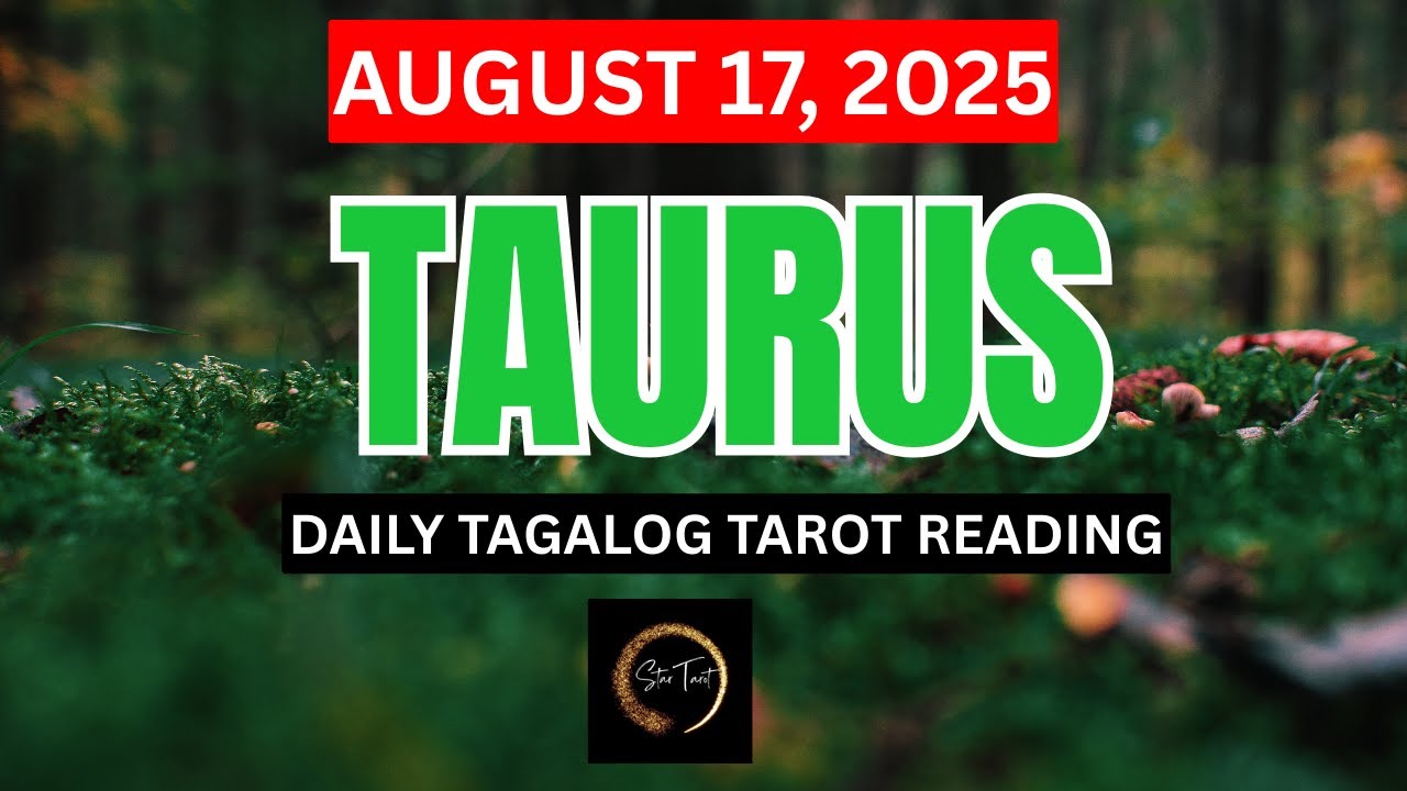 TAURUS AUGUST 17, 2025🔮DAILY TAROT READING