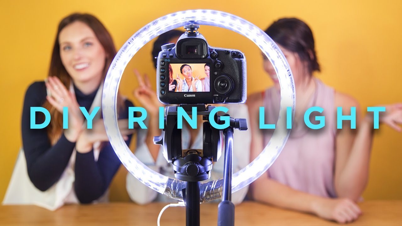 DIY RING LIGHT FT. SHAMELESS MAYA