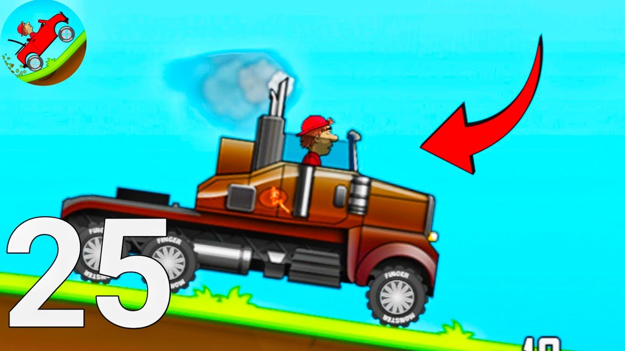 Hill Climb Racing Part 25 | Truck Full Gameplay 🚛🔥 Android/iOS