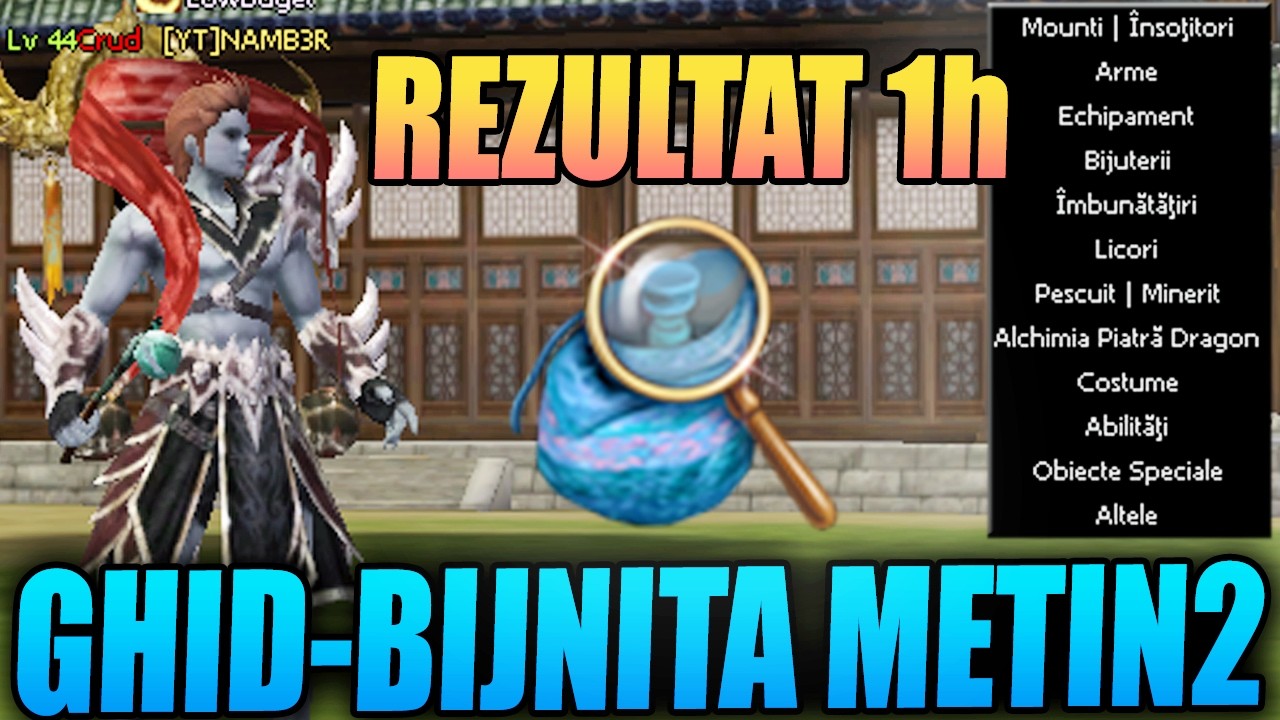 Ghid Complet Bijnita ✅ Cati Woni PROFIT am Facut in 1 Ora ?? ✅Metin2.ro Tigerghost