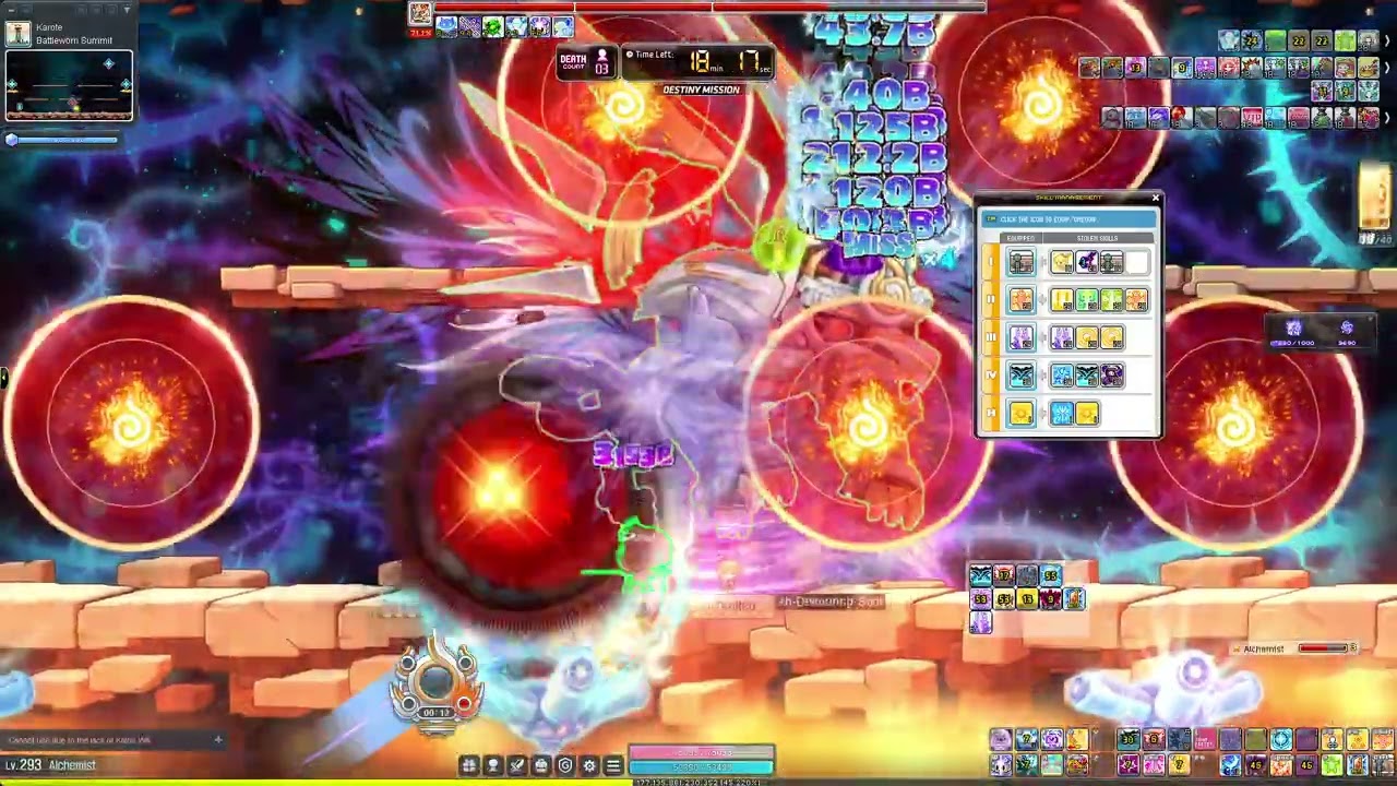 Maplestory Heroic/Reboot Kronos Phantom Destiny Kalos Liberation