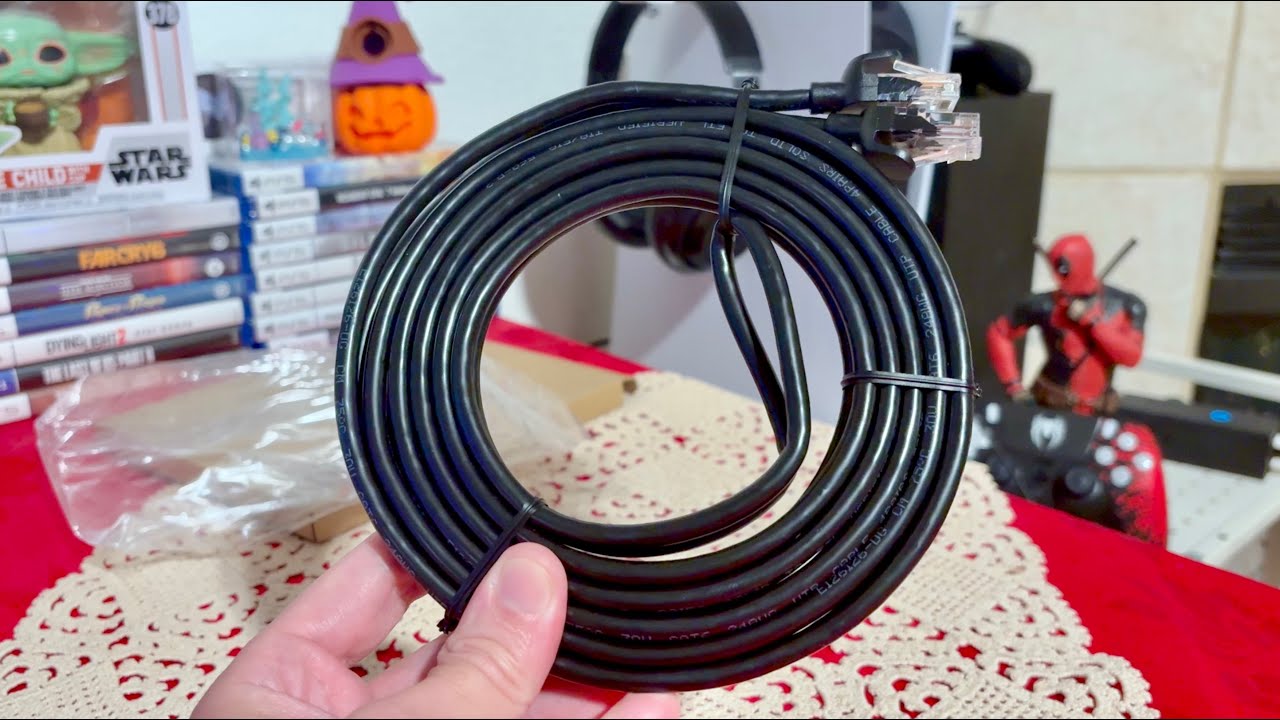 Обзор кабеля Ethernet Jadaol Cat 6: для наружного применения, 10 Гбит/с и PoE.