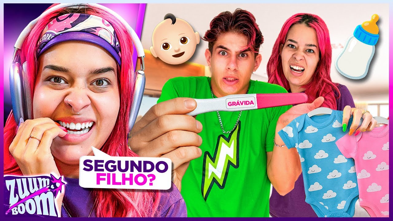 REAGINDO A KATLEN GRAVIDA DO DAVI *passei mal ?