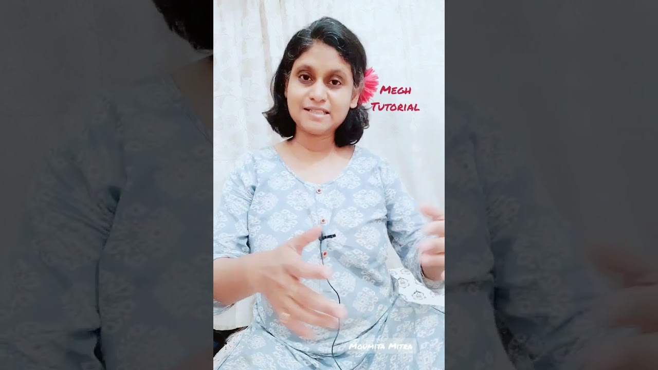 Raag Megh | Tutorial | Tintal | Notation | Moumita Mitra