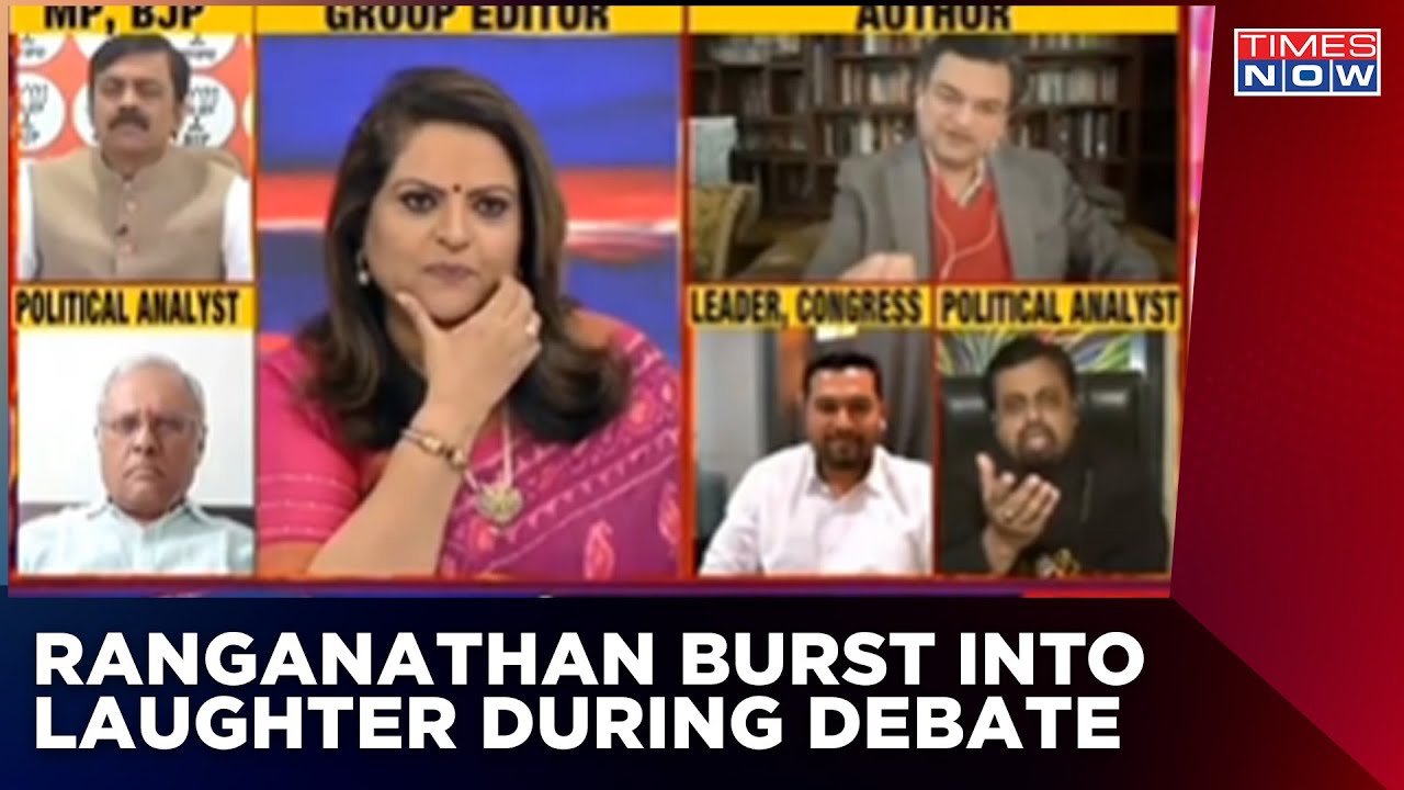 Ravi Srivastava Loses Temper On India China Debate, Anand Ranganathan Burst Into Laughter| Times Now