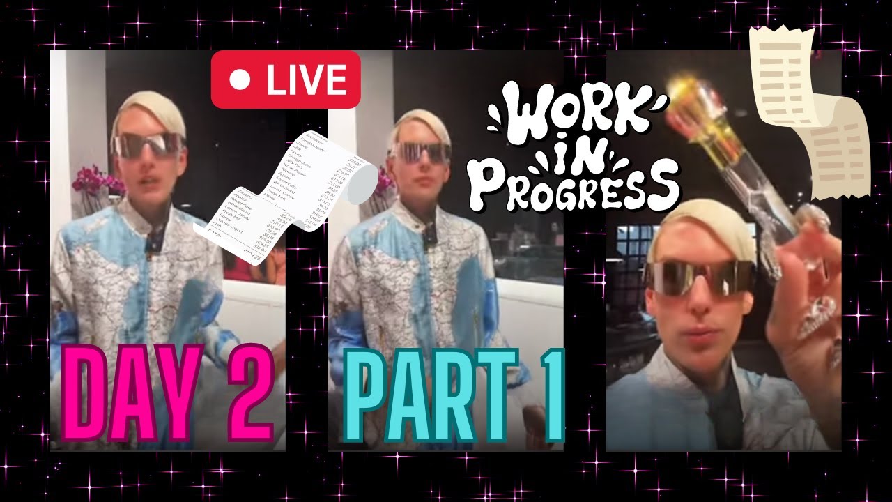 JEFFREE STAR ⭐️ LIVE Working! Day 2 - Part 1 of 3 - 7/26/23 #jeffreestar