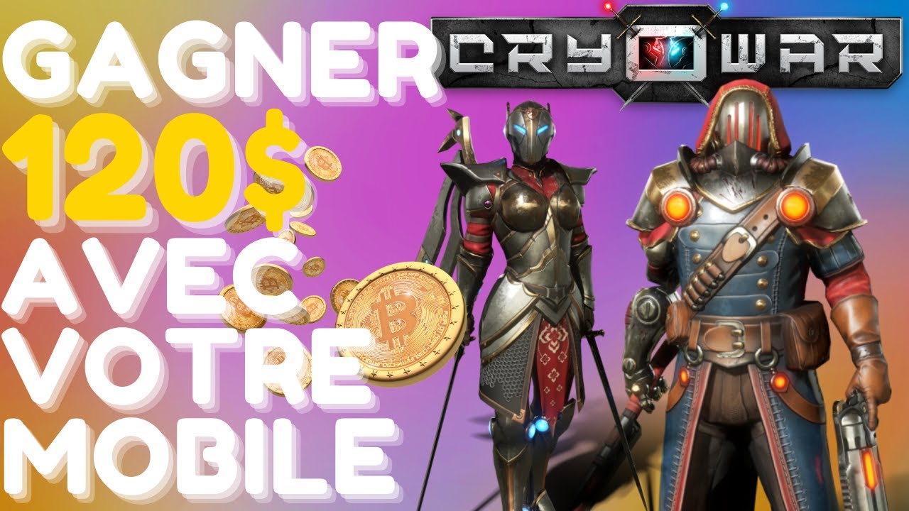 CRYOWAR FR | Jeux Mobile NFT Gratuit (Play To Earn France)