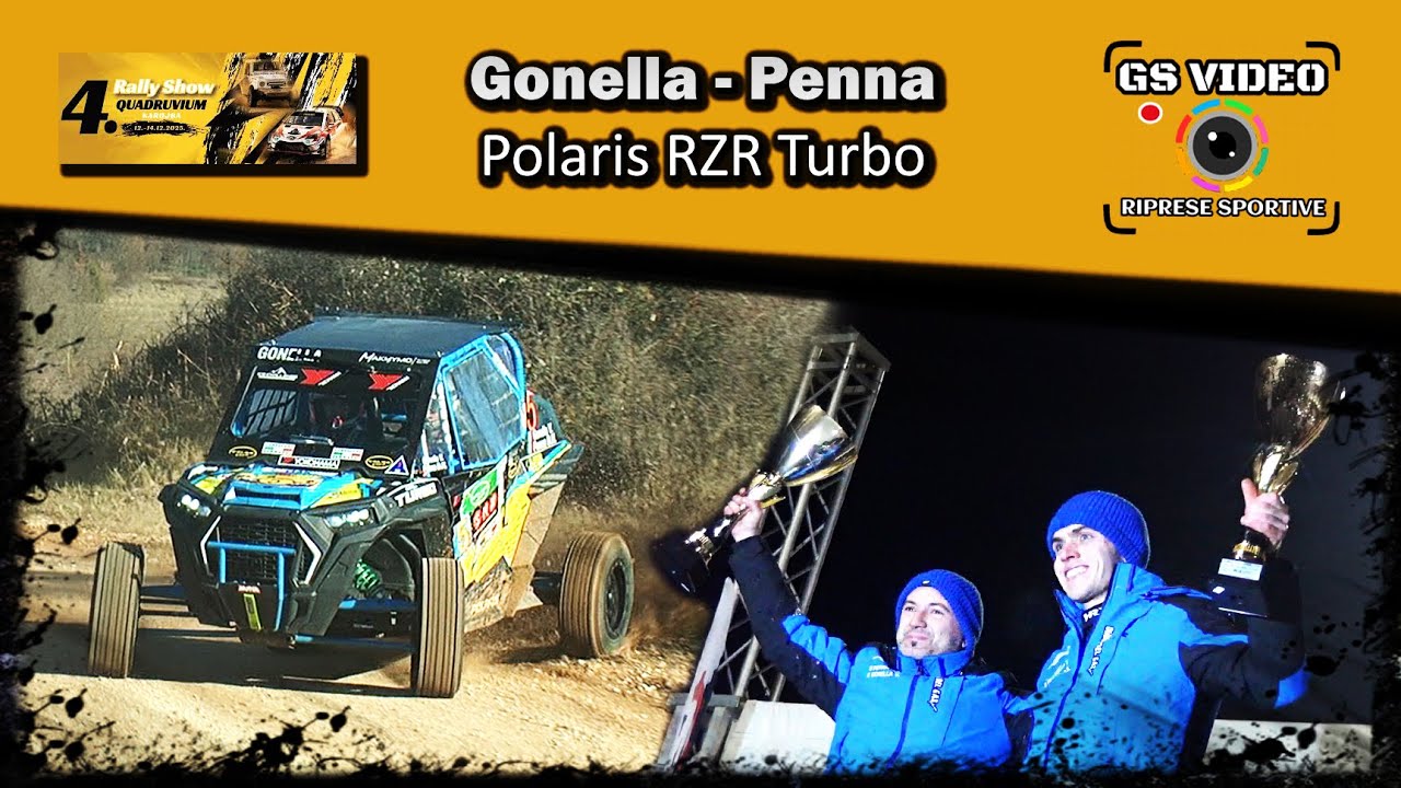 4-я ралли-шоу Quadruvium 2025 | Витторио Гонелла - Давиде Никола Пенна | Поларис РЗР Турбо