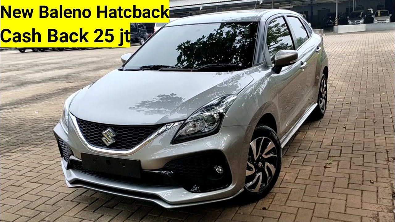 Suzuki New Baleno Hatcback At Terbaru Warna Silver Metalik 2020, Review Indonesia