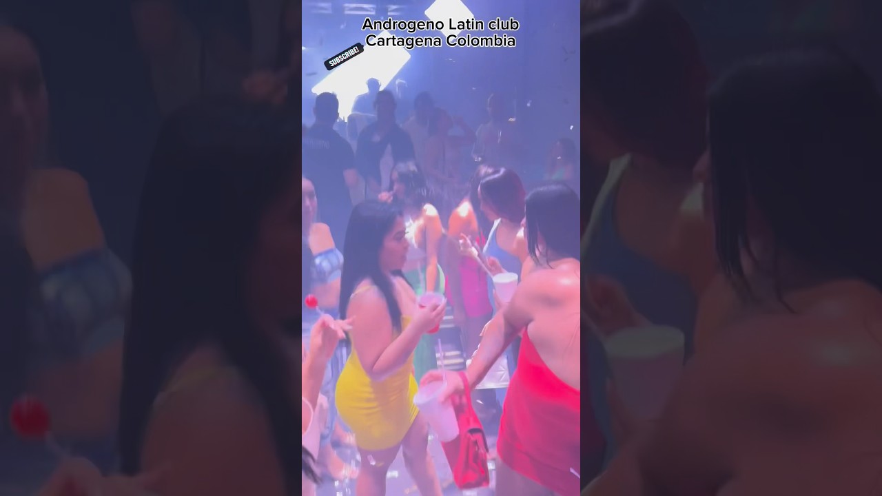 Best Nightclub Ever Cartagena Colombia Beautiful women 2024 #cartagena #nightlife #travelvlog
