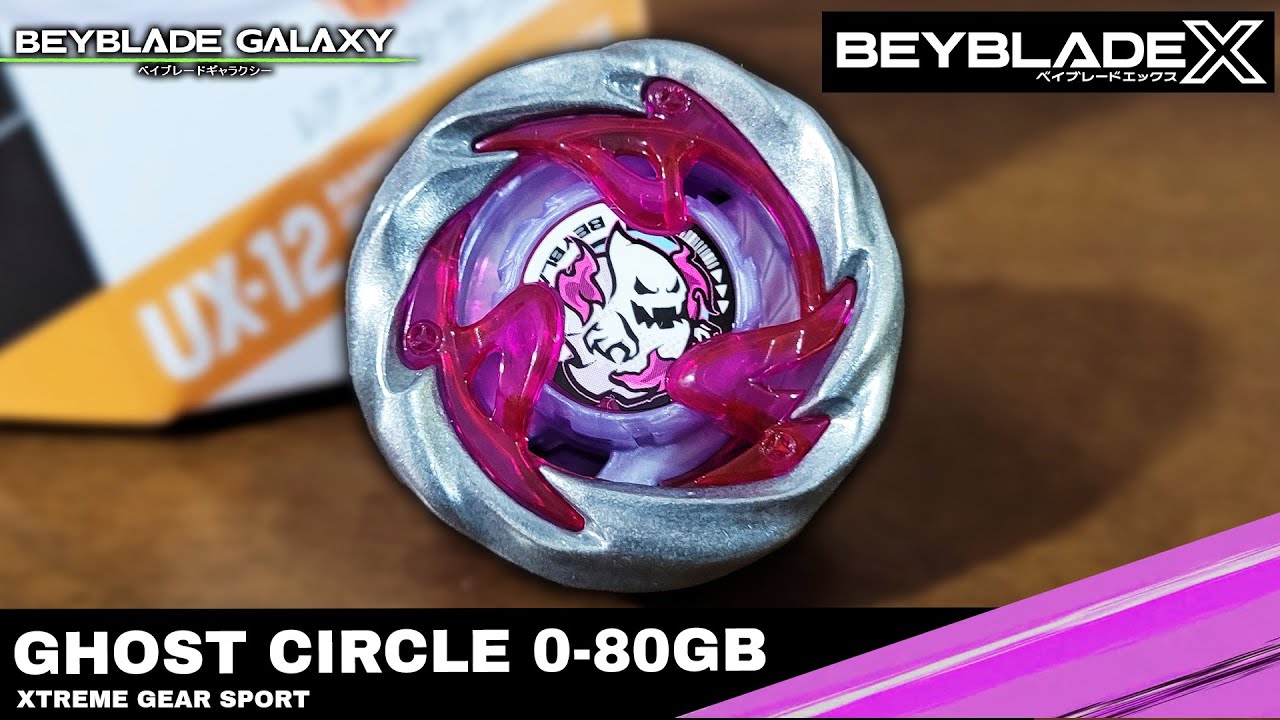 Análise UX-12 01 GHOST CIRCLE 0-80GB - Random Booster Vol. 5 [Beyblade X]