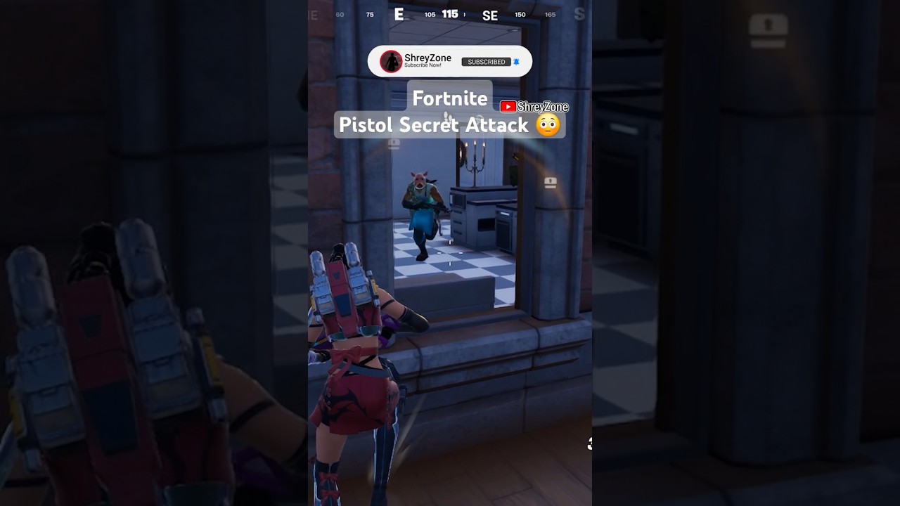 Pistol Secret Attack 😳 | Fortnite Zero Build New Season Update