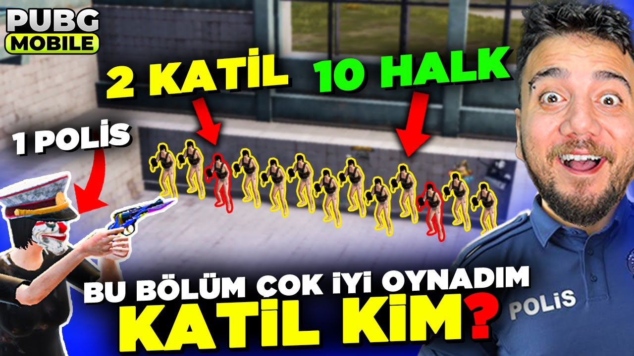DUR SAKIN BENİ VURMAA 🤣 KATİL KİM? KOMİK YENİ OYUN MODU! PUBG Mobile Katil Kim