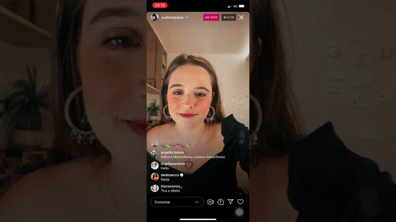 Live Juliana Paiva com Dedé Secco e Vitória Strada ( Eu nunca) - live no perfil da Ju ❤️