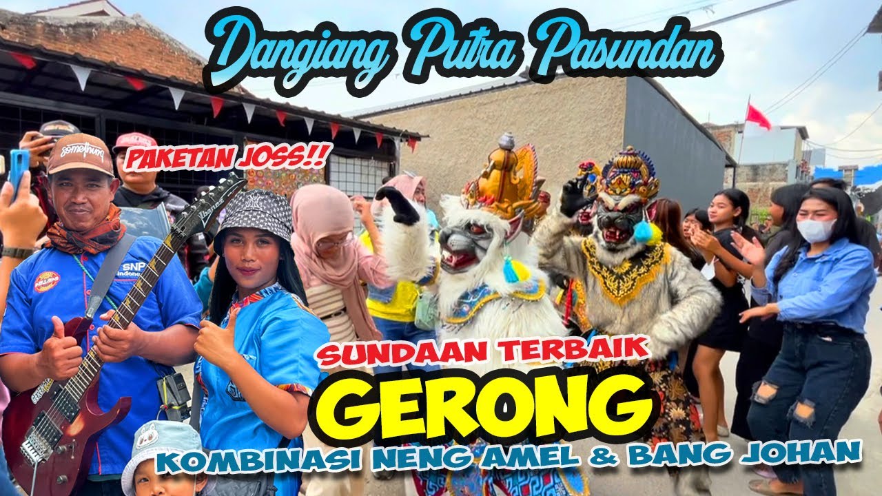 GERONG - COVER LAGU VIRAL KREASI MUSIK REAK NENG AMEL & BANG JOHAN ❗❗ KUDA LUMPING DPP 🔥 BARGOLA TV