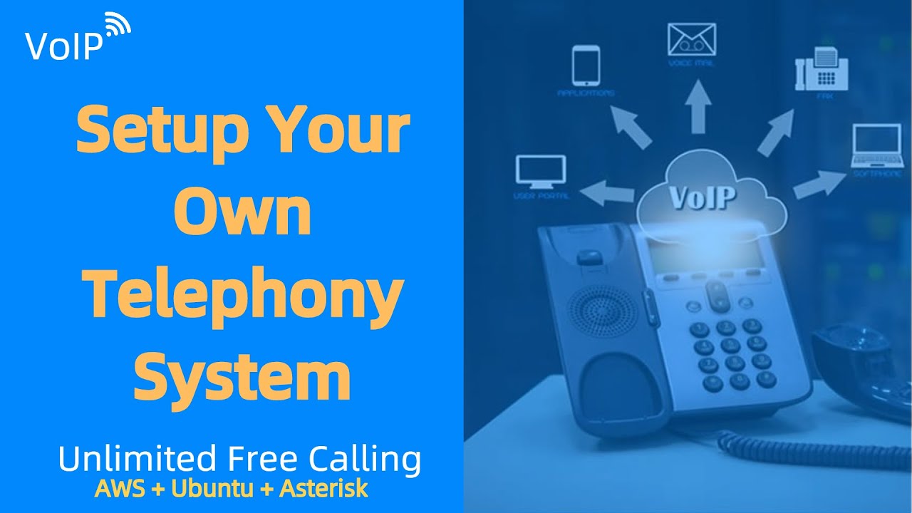 Setup voip server : How to setup a voip phone system | Setup Asterisk with UBUNTU & AWS | SIP Server