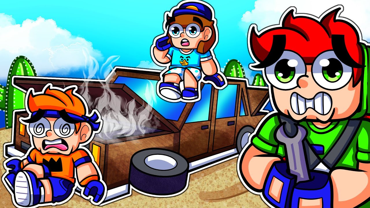 DESERTO VS FAZENDA: QUAL A VIAGEM MAIS PERIGOSA DO ROBLOX? (Dusty Trip)