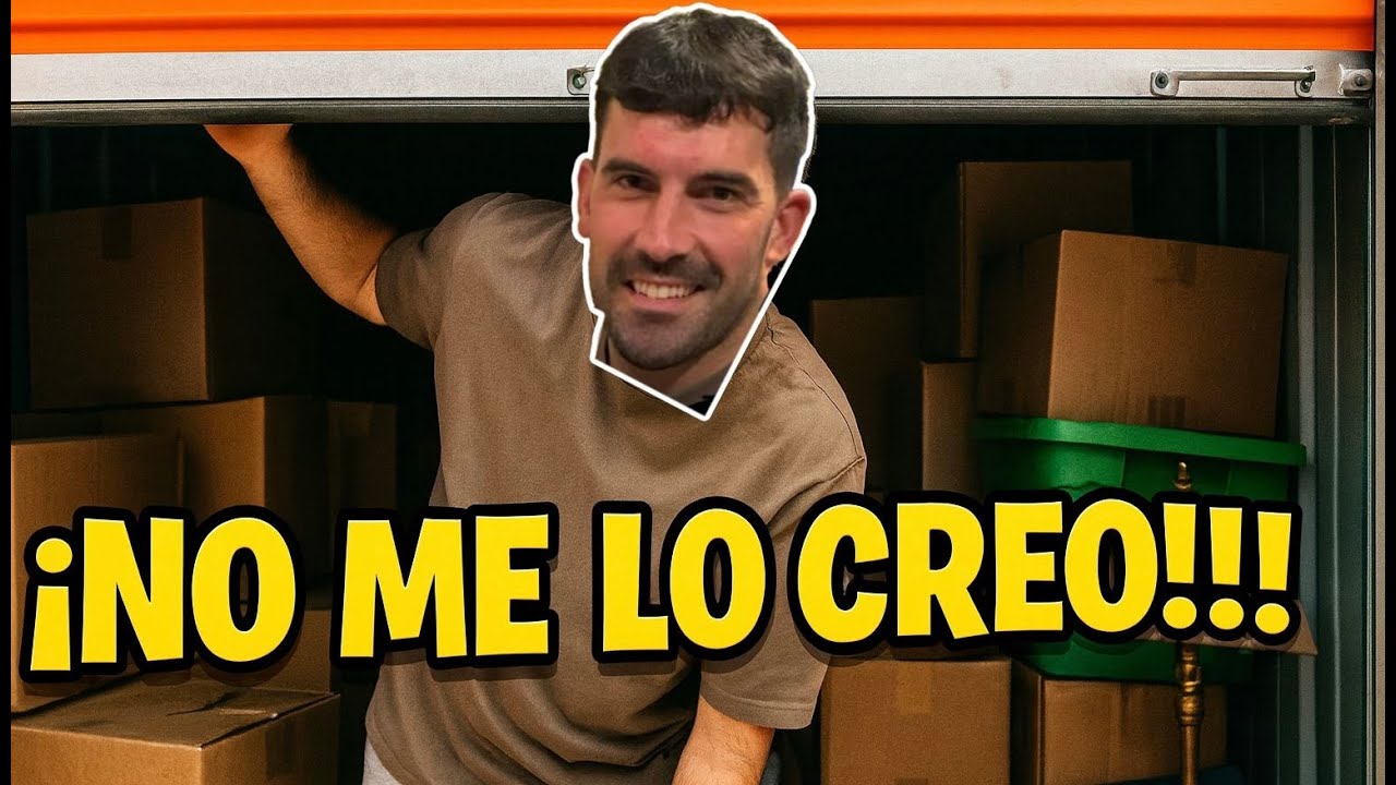 abro el TRASTERO de un COLECCIONISTA‼️ y encuentro lo que siempre soñé...