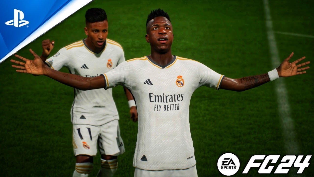 فيفا 24 - ريال مدريد ضد مانشستر سيتي - نهائي دوري ابطال اوروبا | مباراة كاملة | FC 24