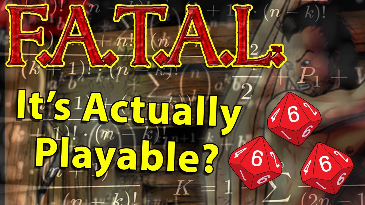 Let's Make A FATAL Character: Part4: Mechanics, Combat, and Advancement