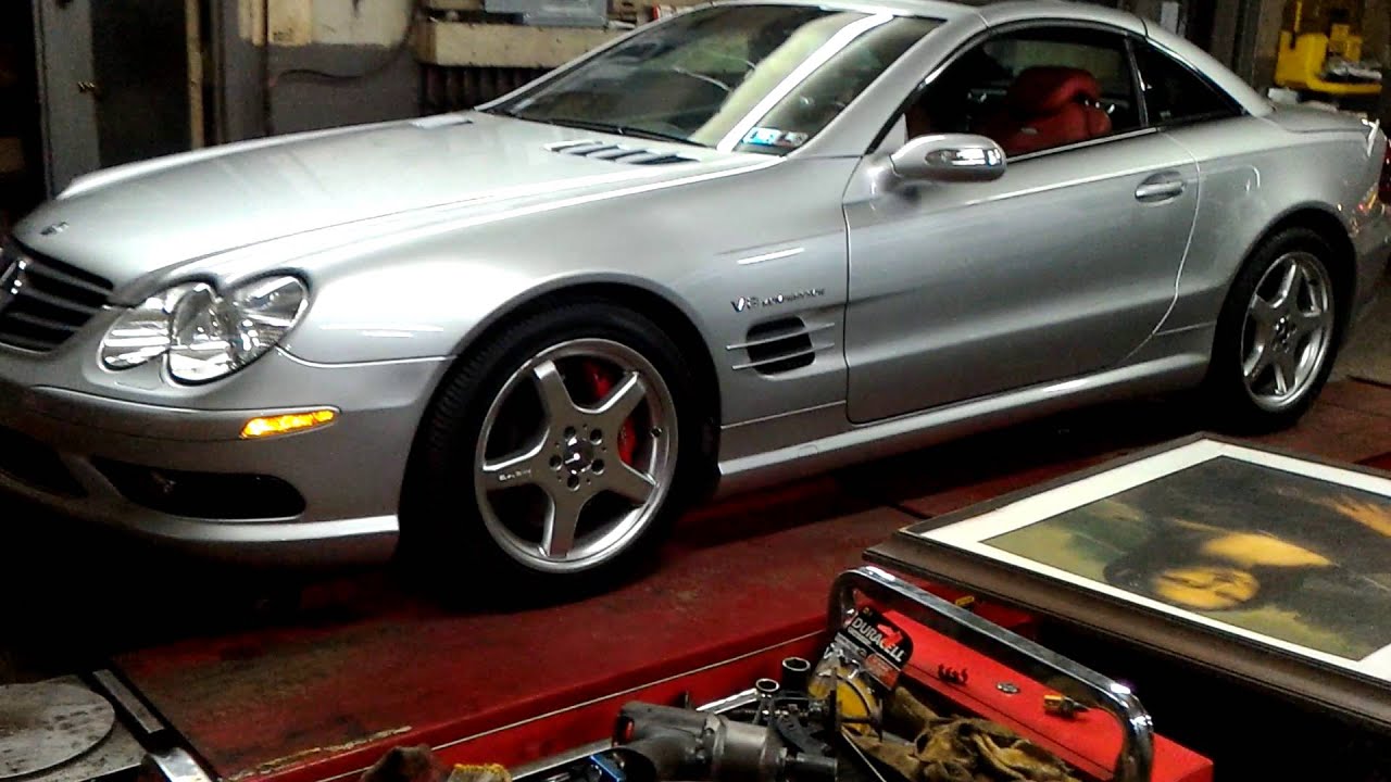 Mercedes ABC suspension repair progress