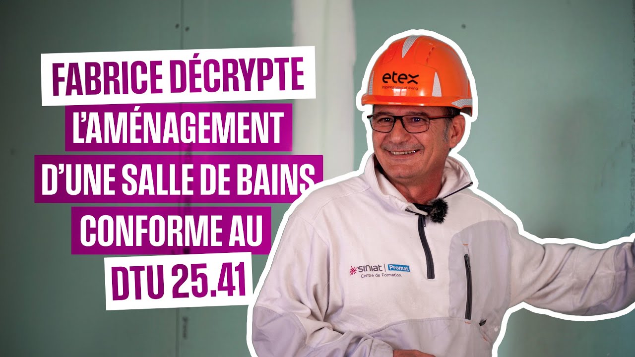 LES TUTOS DE FABRICE - Comment aménager votre salle de bains