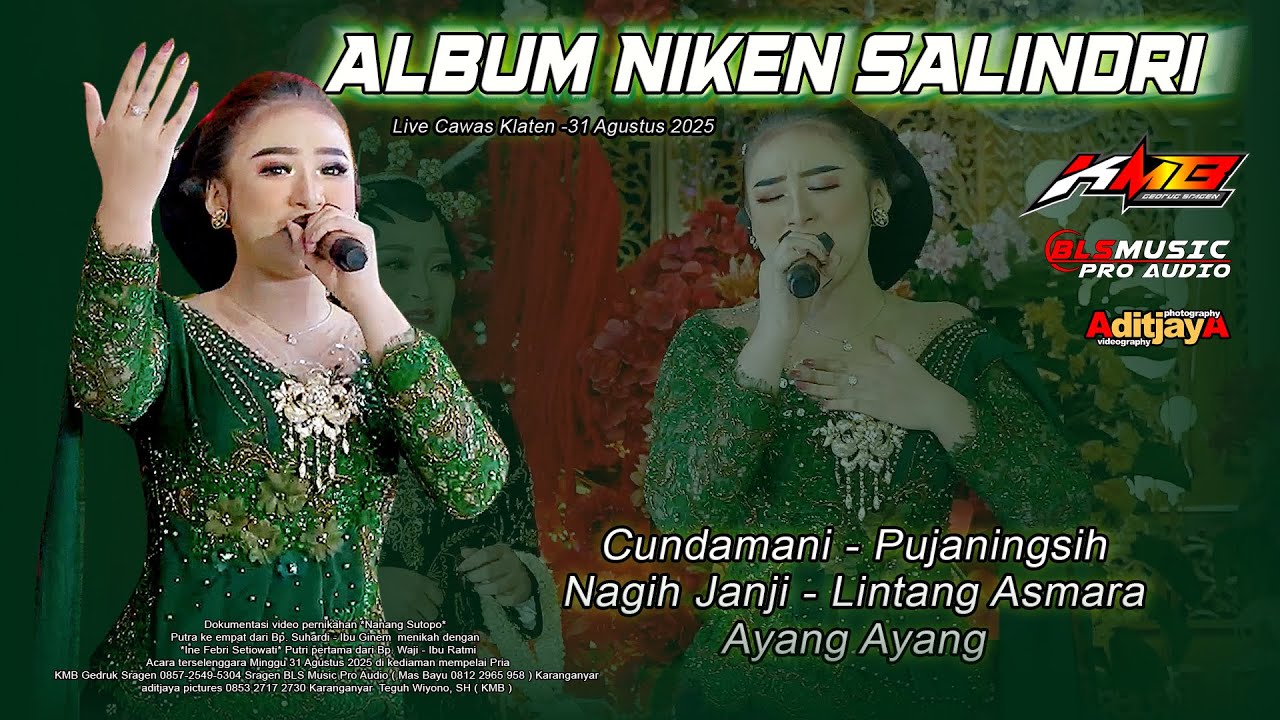 ALBUM NIKEN SALINDRI - KMB GEDRUK SRAGEN / BLS PRO AUDIO - ADITJAYA PICTURES - LIVE CAWAS KLATEN