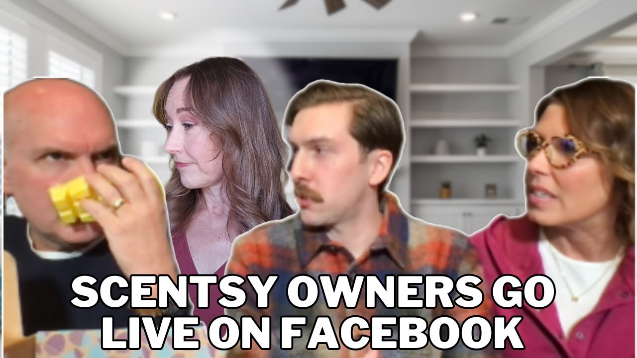 SCENTSY owners go live on FACEBOOK to try and remain RELEVANT