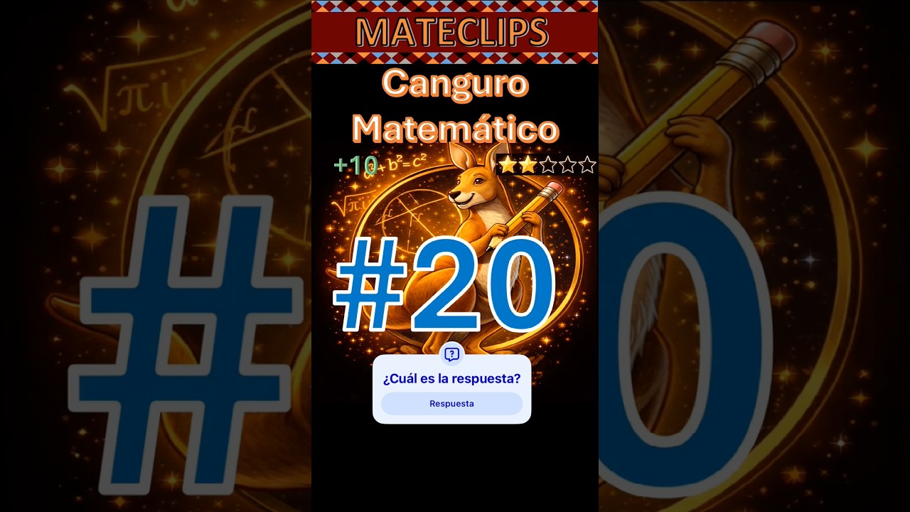 Canguro Matemático 20  
