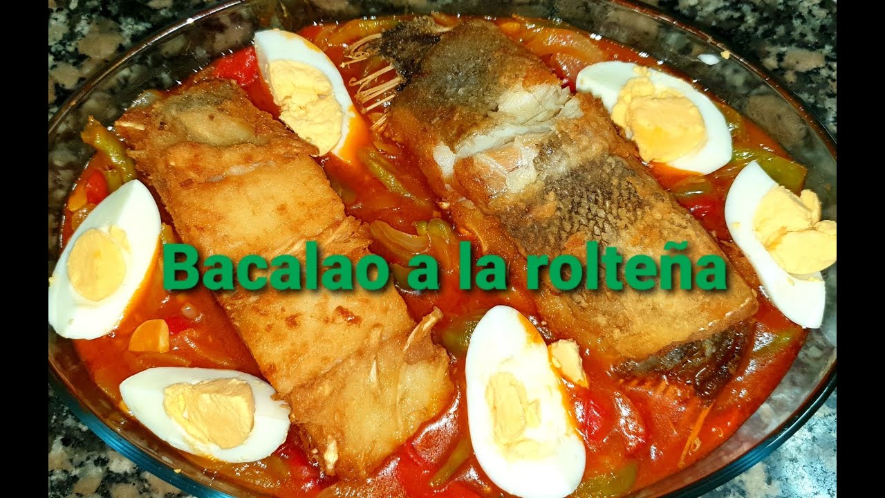 Bacalao a la roteña