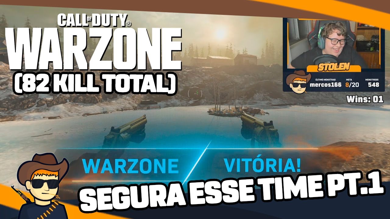 SEGURA ESSE TIME PT.1 - COD WARZONE (82 KILLS TOTAL)