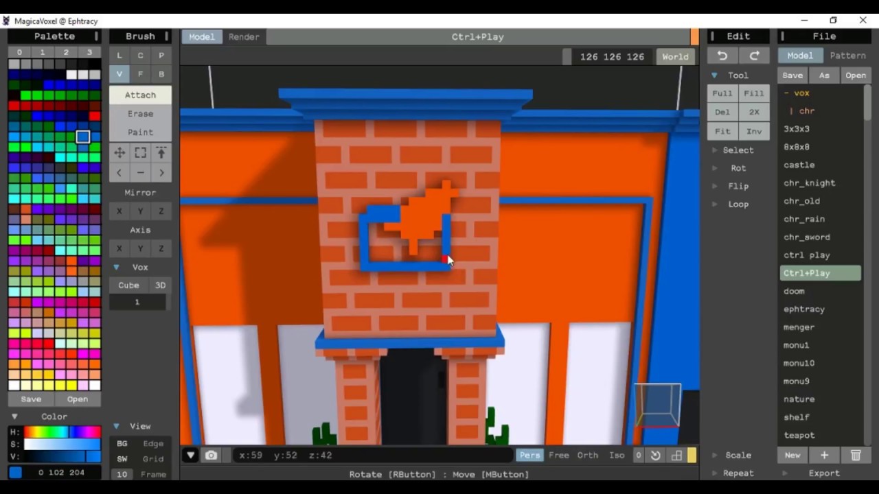 Modelagem 3D da Ctrl+Play