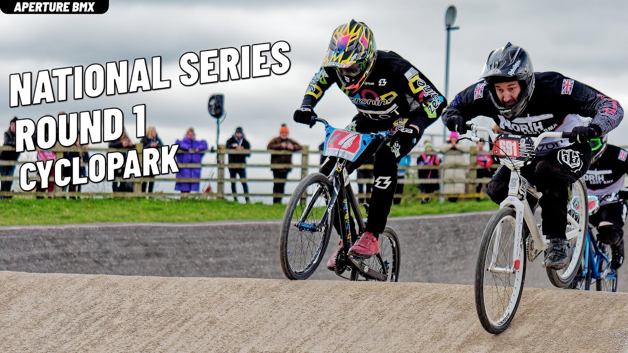 Here Wind Go Again! // 2023 BMX National Series Round 1 // Cyclopark // UK BMX Racing
