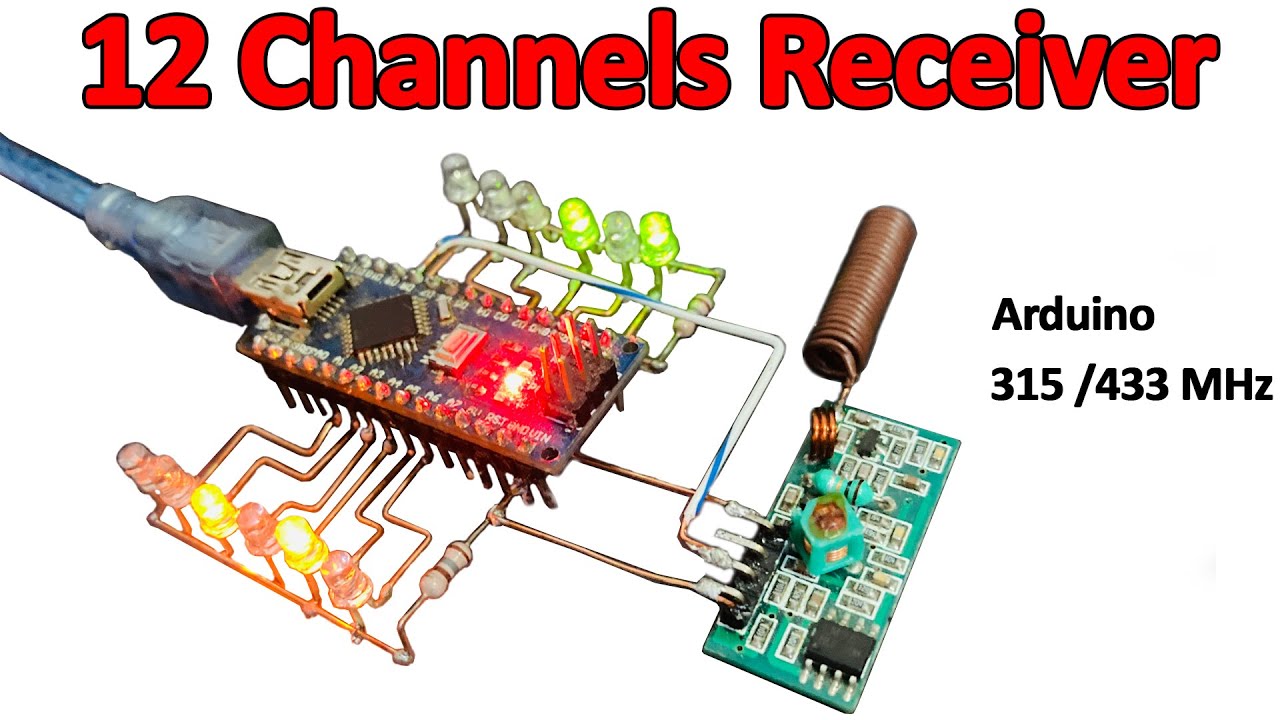 Uncovering Arduino's Hidden Power: Unlock the Magic of 315MHz / 433MHz RC Receiver