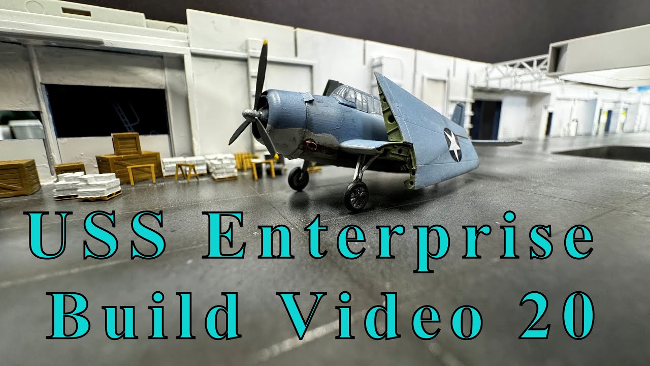 1/200 USS Enterprise CV-6 Видео 20