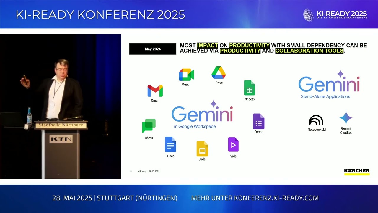 Kärcher: KI-Einführung mit Hochdruck  | Joachim Rosskopf | Kärcher, ZOI | KI-READY Konferenz 2025