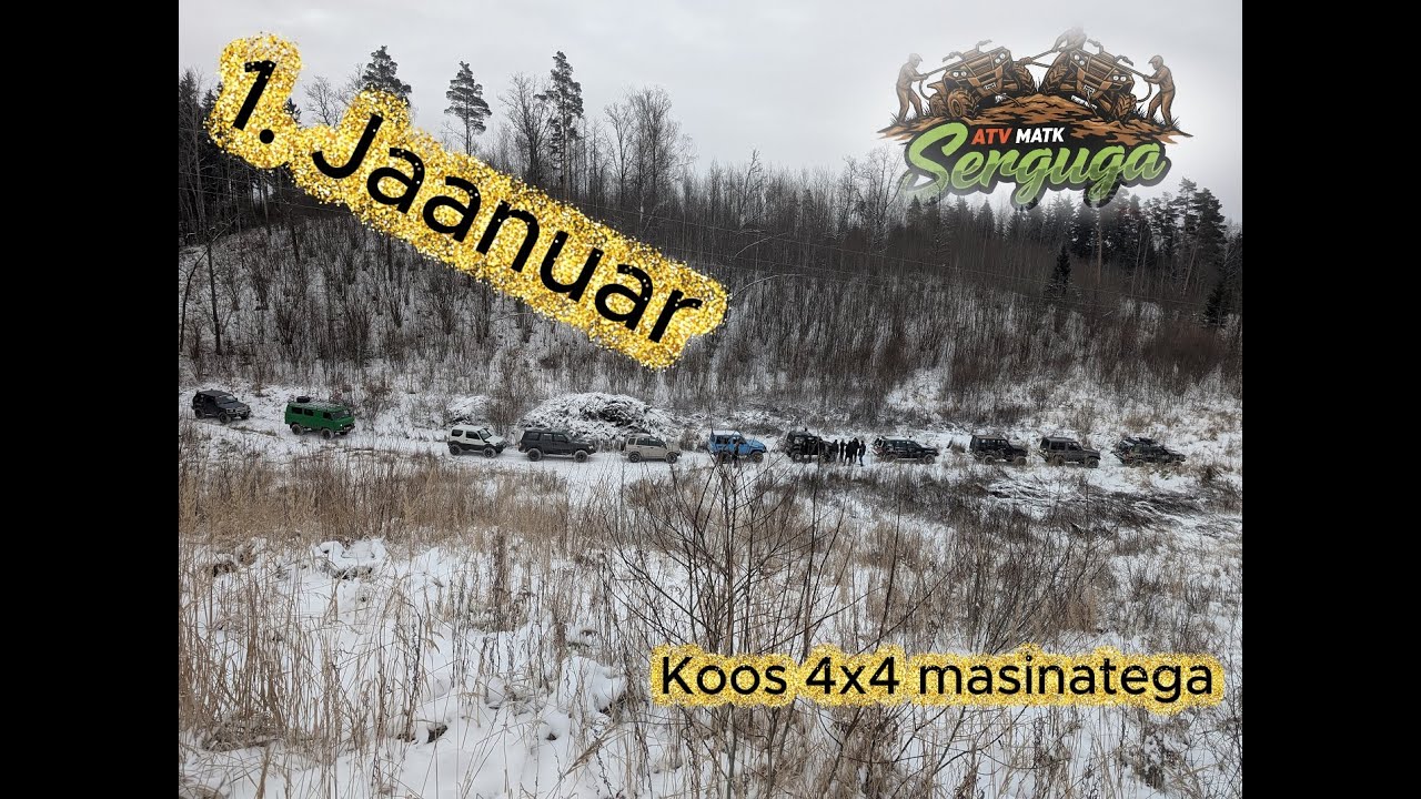 1. Jaanuar koos maasturitega metsa