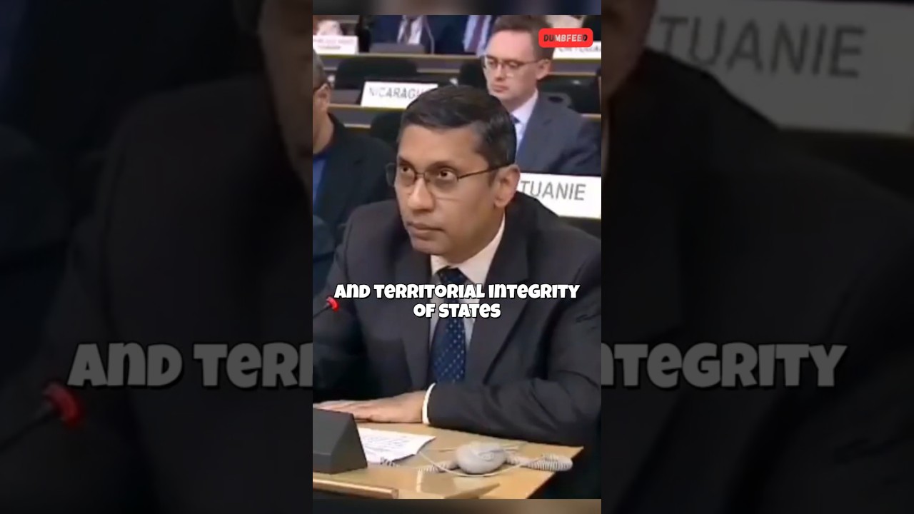 Arindam Bagchi&rsquo;s Powerful UN Speech Supporting Qatar & Global Peace
