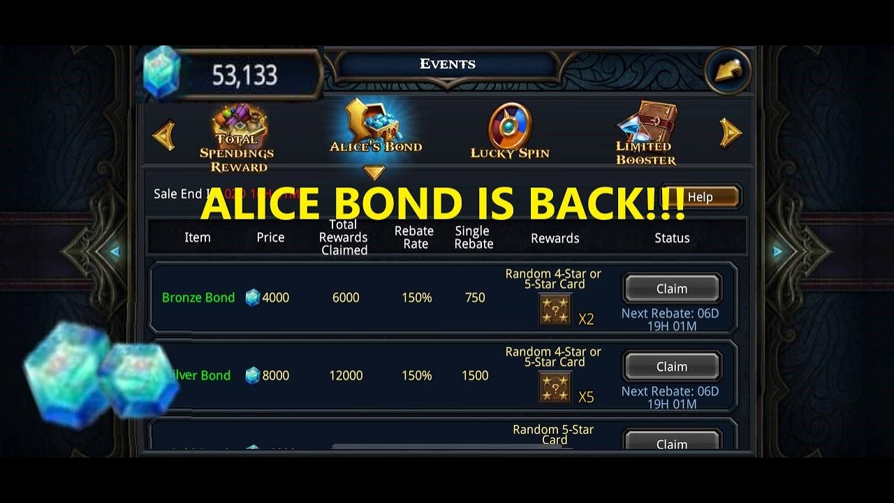 Deck Heroes: ALICE BOND IS BACK?!