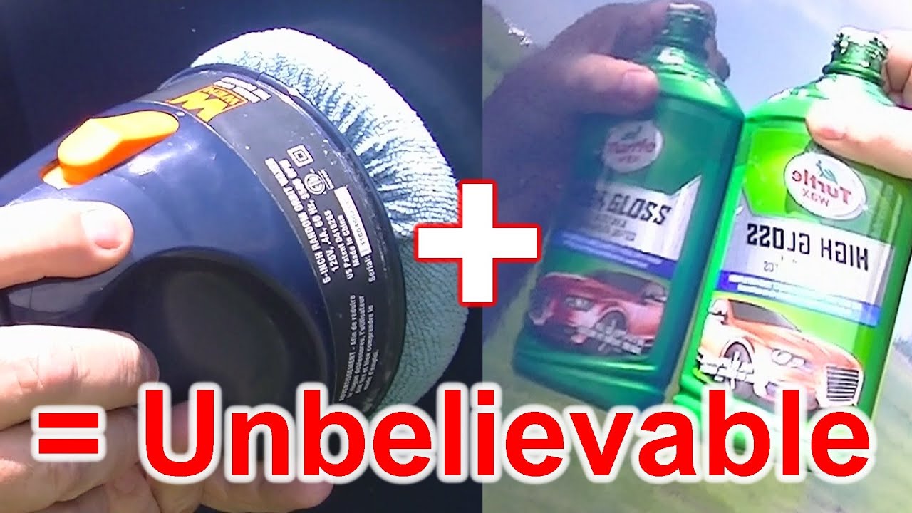 Orbital Polisher Review WEN 6010 6 Inch Using Turtle Wax High Gloss on Old Painted Free Sail Boat