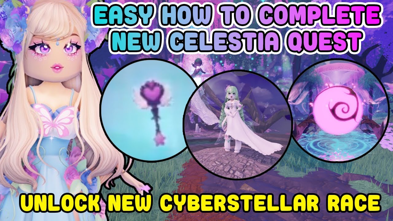 EASY How To Complete NEW Celestia Quest Unlock Cyberstellar Race Minigame Astro Renaissance Update