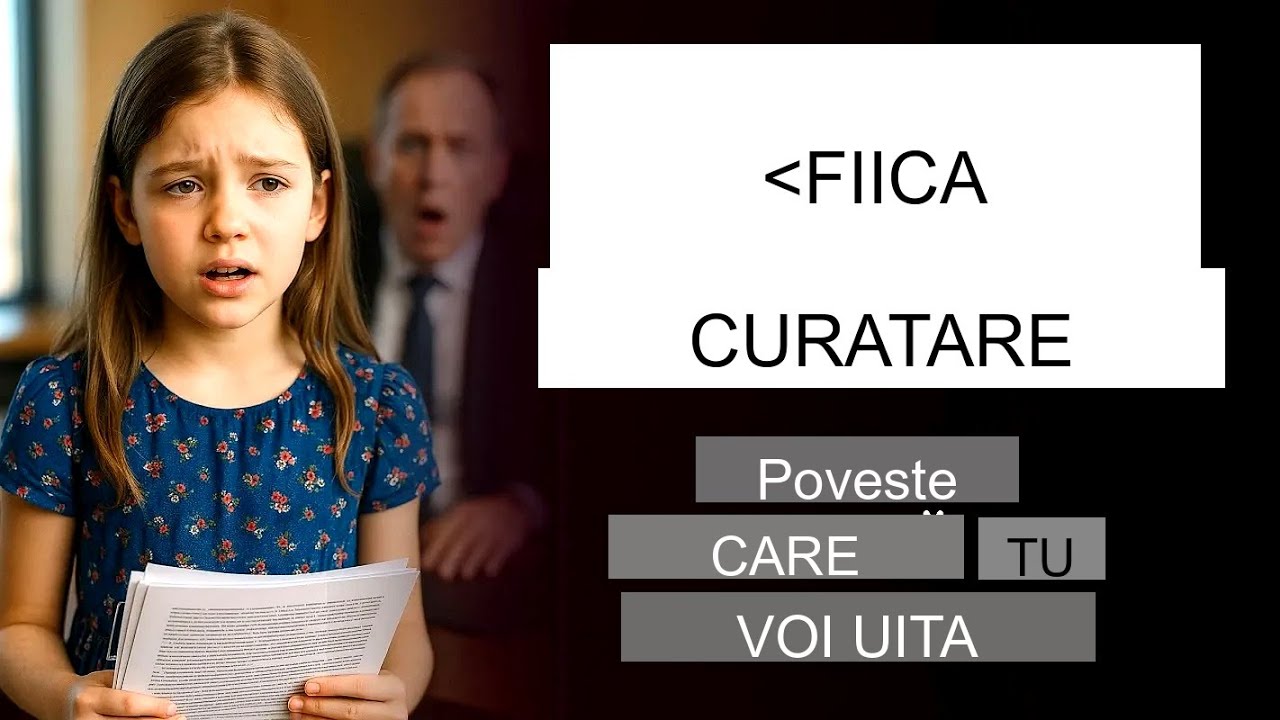 „FIICA FEMEII DE CURAȚIE”. AM PLÂNS CÂND AM CITIT ACEASTĂ POVESTE... O POVESTE PE CARE O VEI...