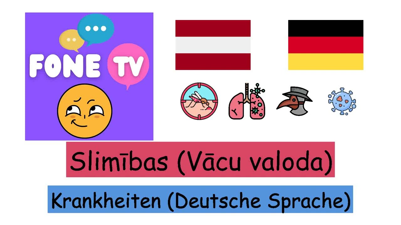 Slimības (Vācu valoda) (lv-de)