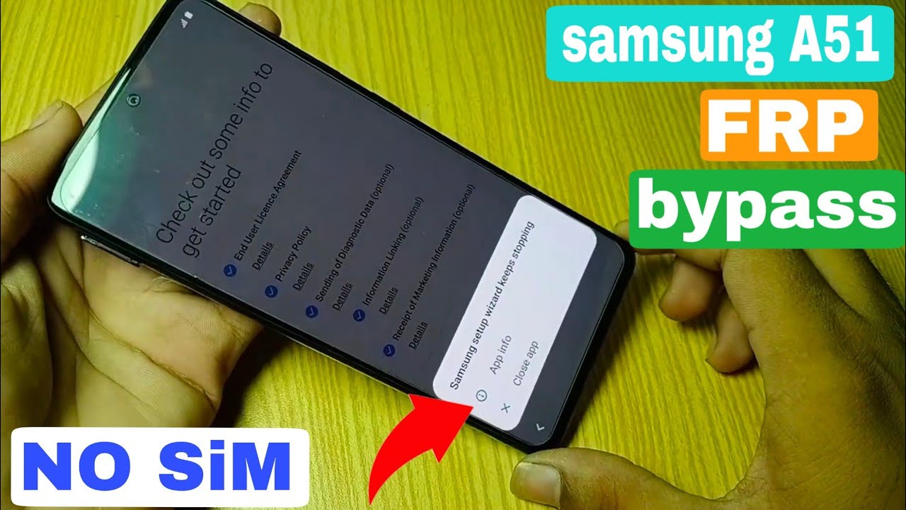 Samsung A51 FRP Bypass Without PC | New Method