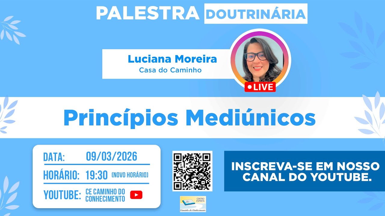 Palestra Espírita Doutrinária