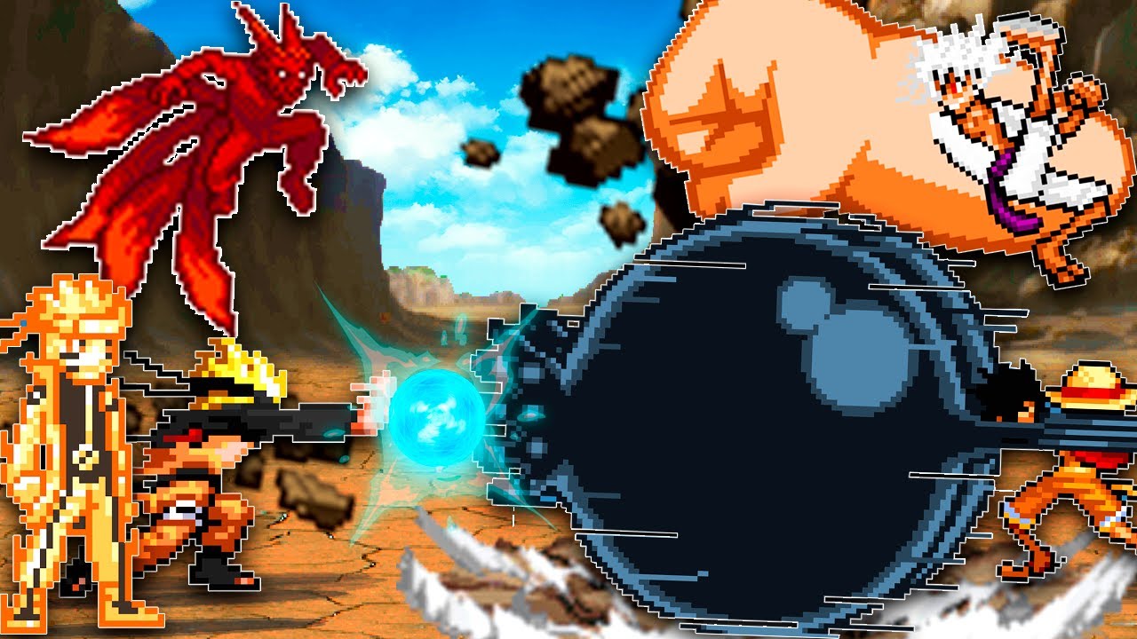 TORNEIO MULTIVERSAL DE TODAS AS VERS&Otilde;ES DO NARUTO VS LUFFY&nbsp;NO&nbsp;MUGEN!!