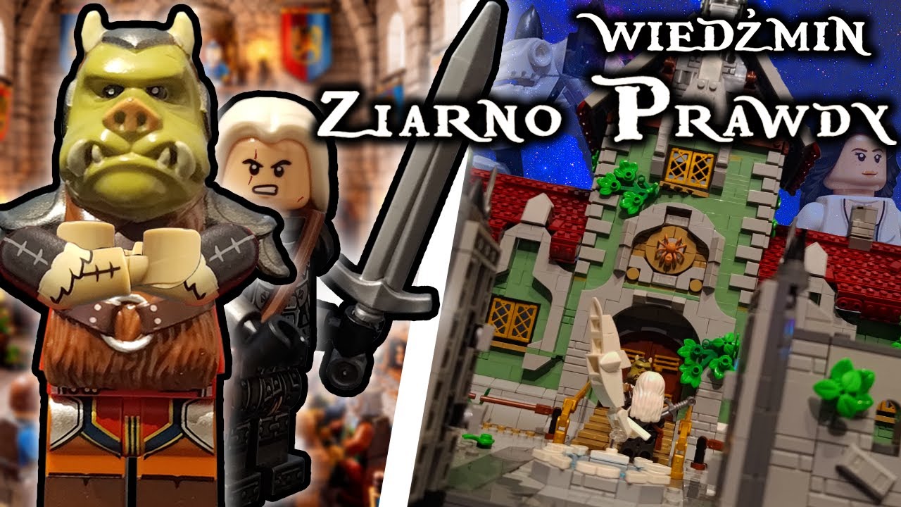 PIĘKNA i BESTIA w świecie WIEDŹMINA z LEGO