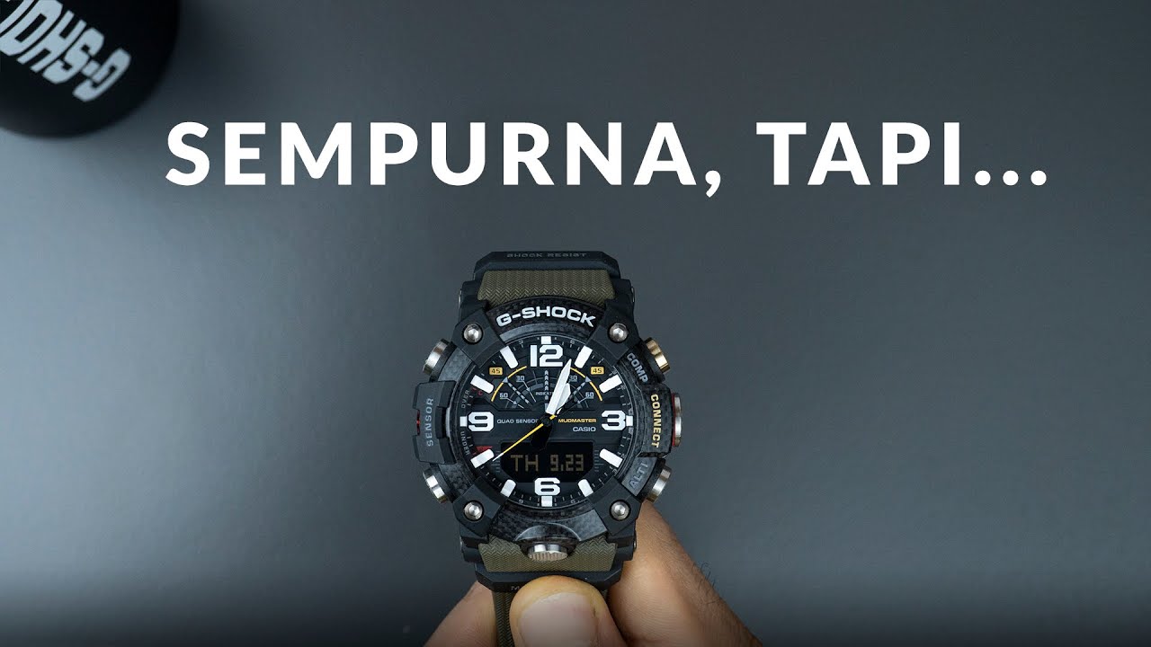 CASIO G-SHOCK MUDMASTER GG-B100-1A3 -  HAMPIR SEMPURNA!